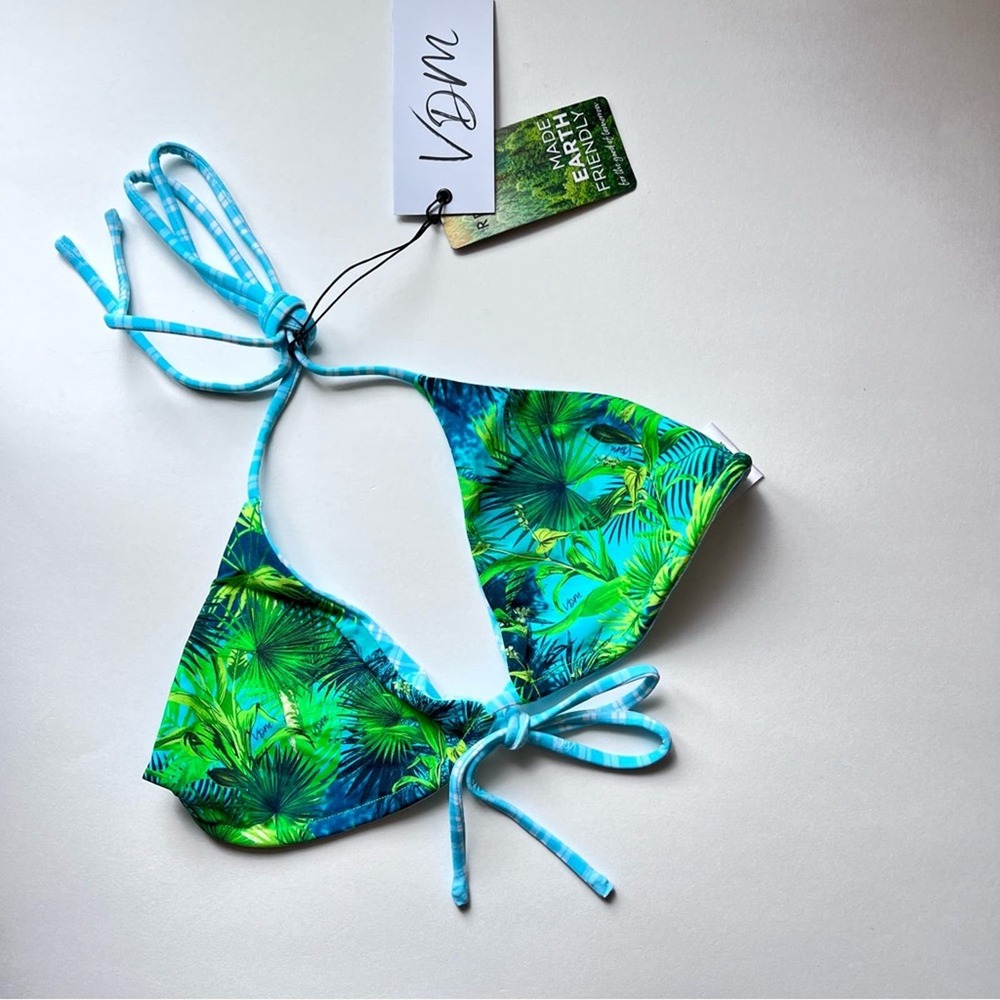 Revolve Bikini Reversible String Blair Tropical P… - image 5